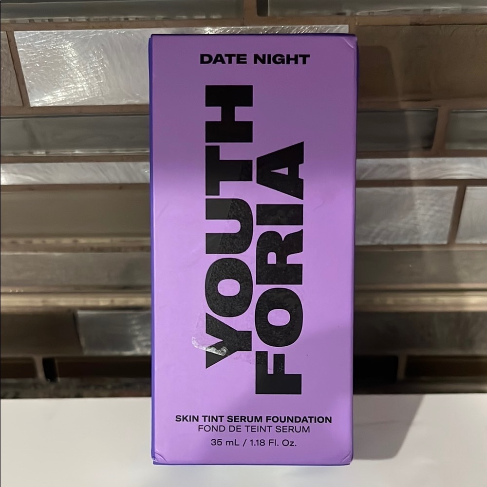 Youth Foria Date Night Skin Tint Serum Foundation Medium 360
